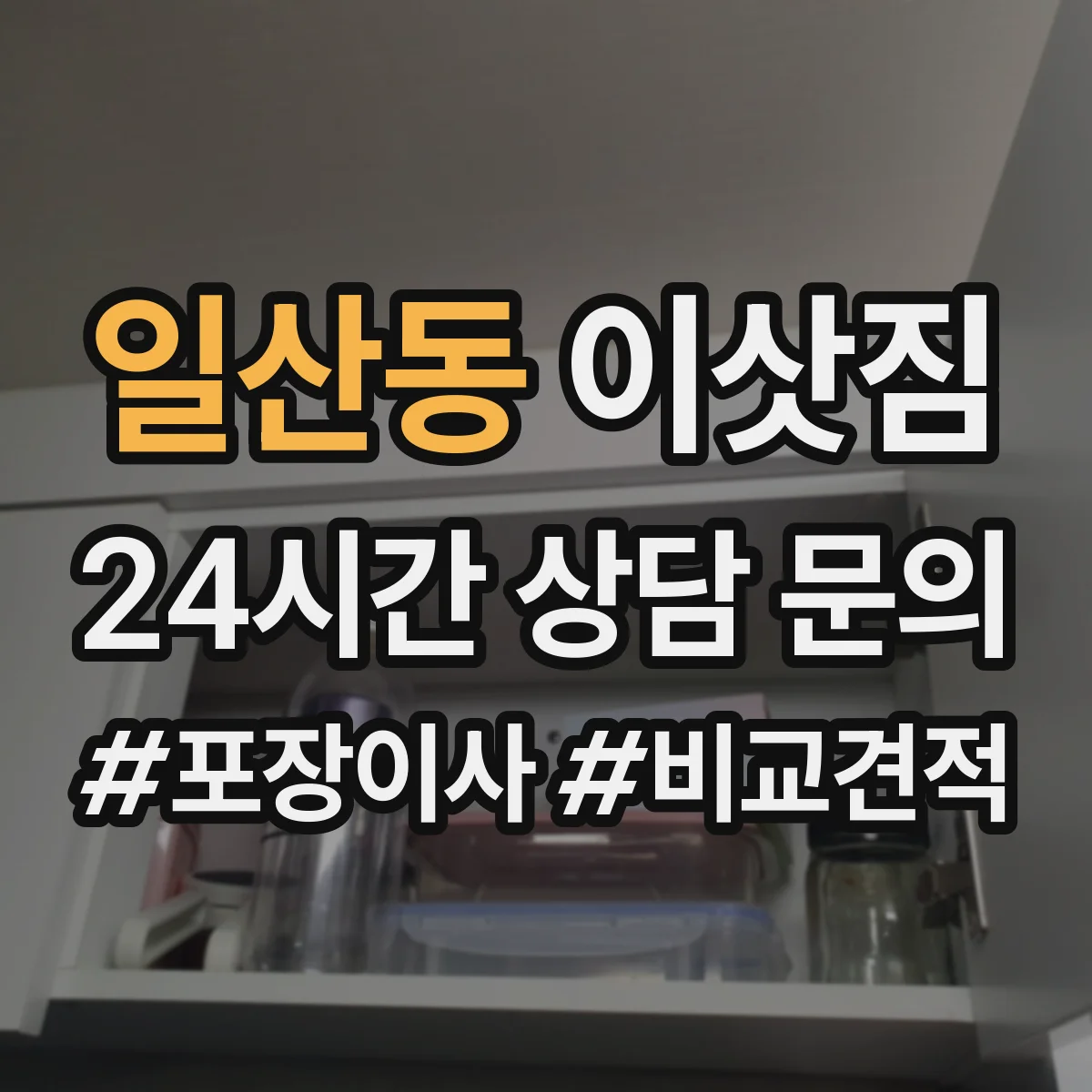 일산동 이삿짐