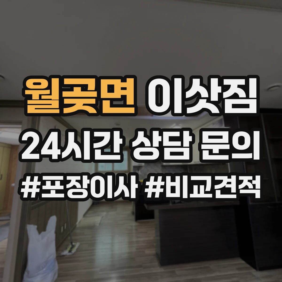 월곶면 이삿짐
