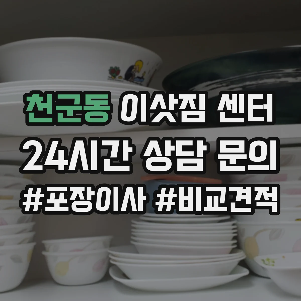 천군동 이삿짐 센터