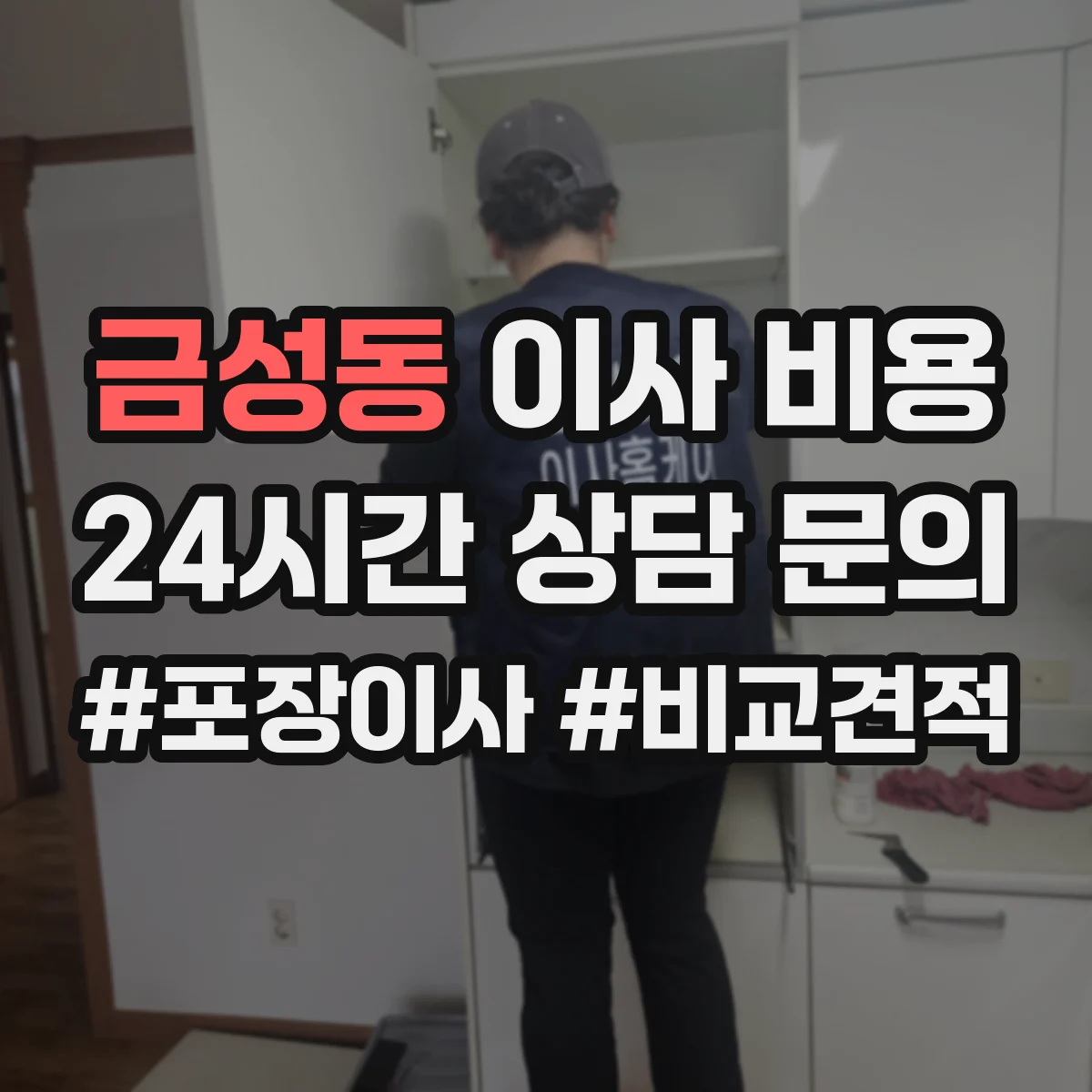금성동 이사 비용