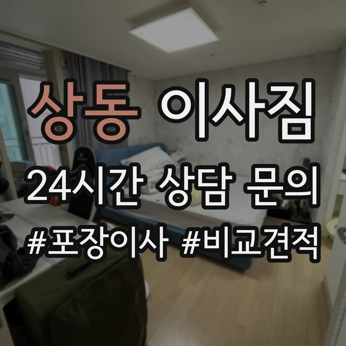 상동 이사짐