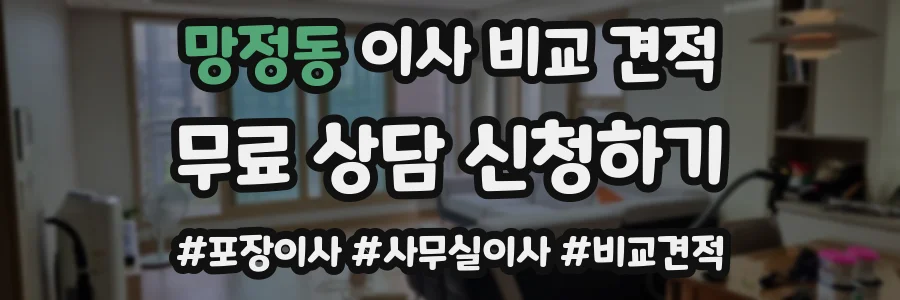 망정동 이사 비교 견적