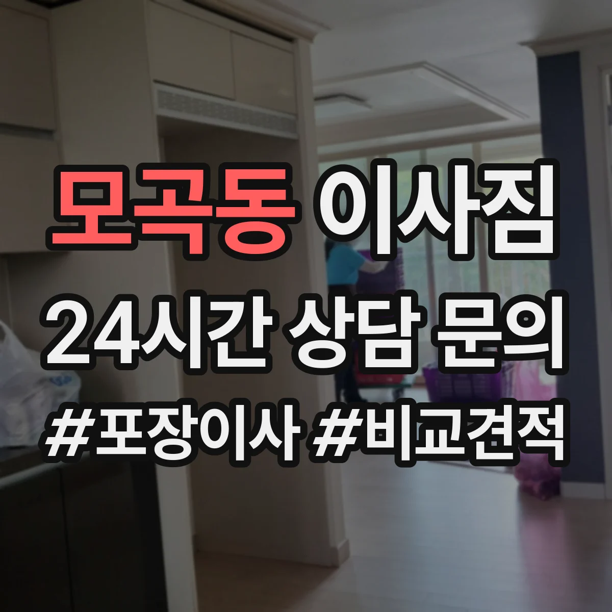 모곡동 이사짐