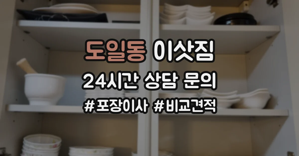 도일동 이삿짐