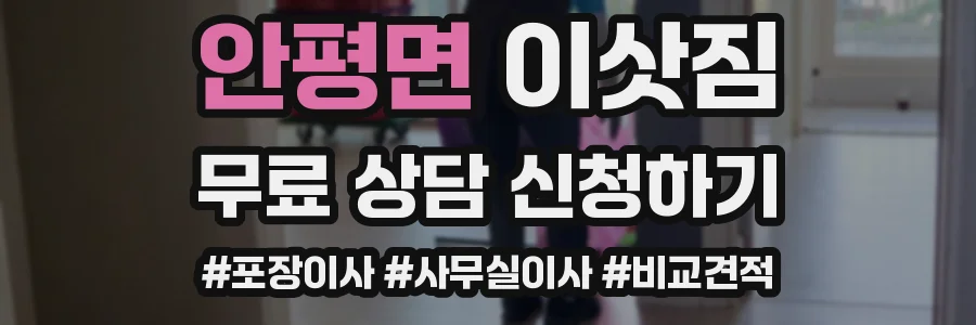 안평면 이삿짐