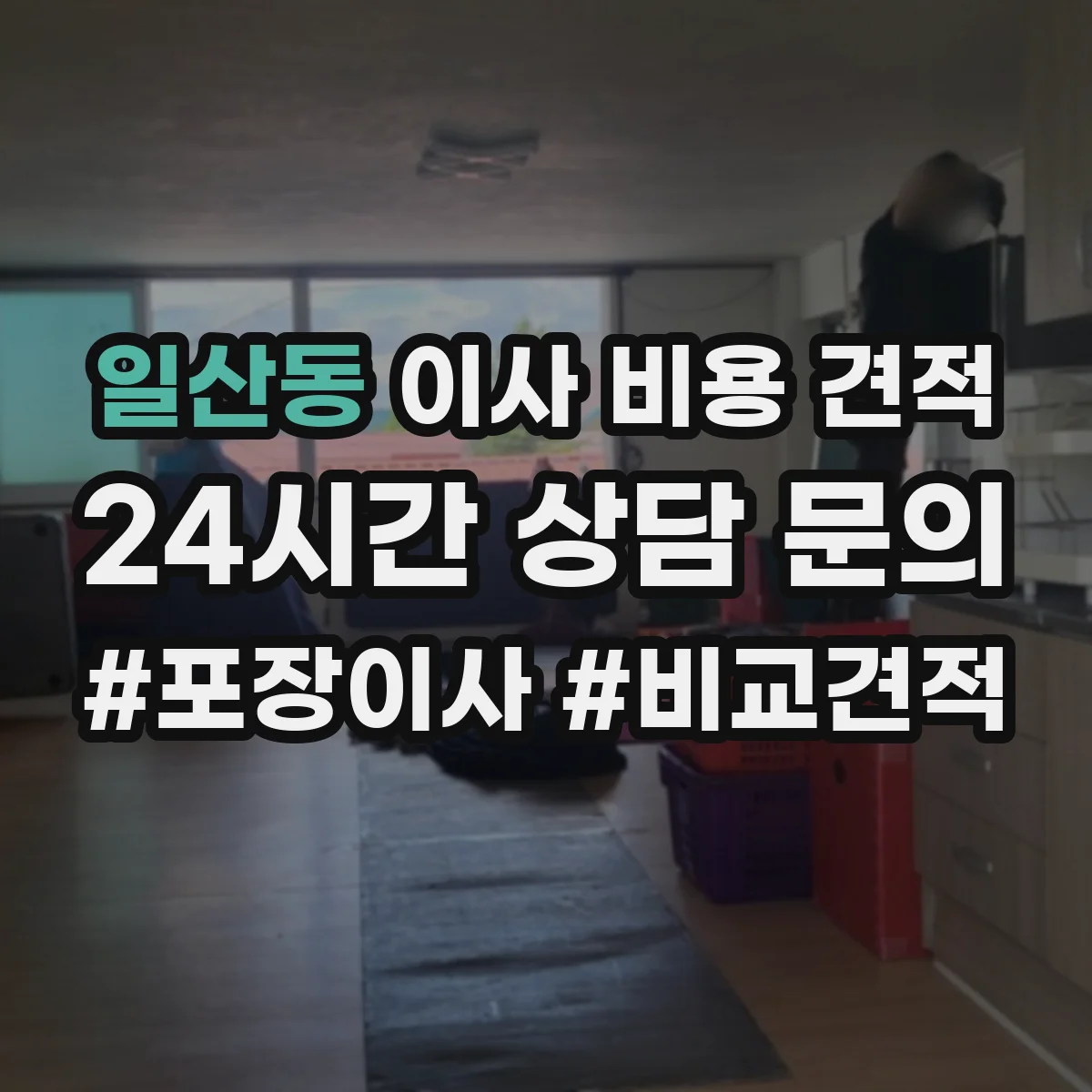 일산동 이사 비용 견적