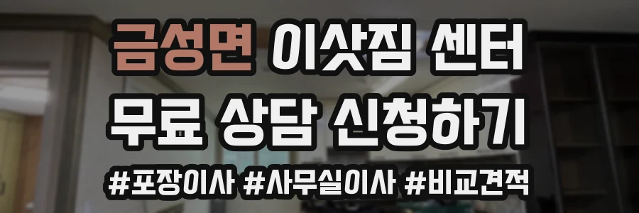 금성면 이삿짐 센터
