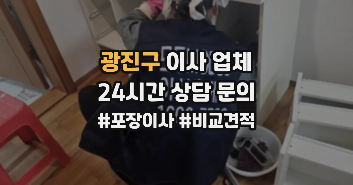 광진구 이사 업체