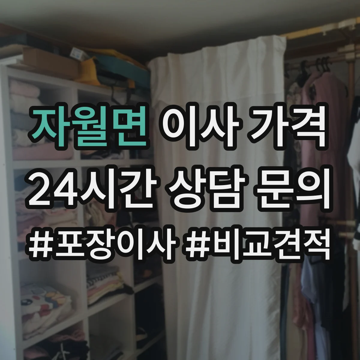 자월면 이사 가격