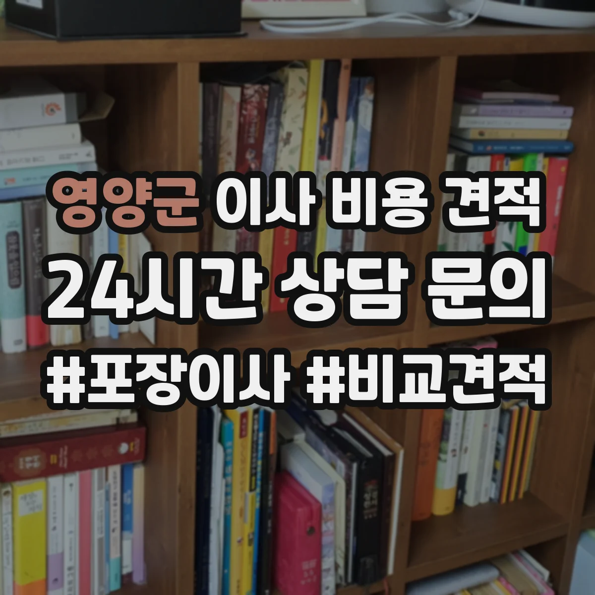 영양군 이사 비용 견적