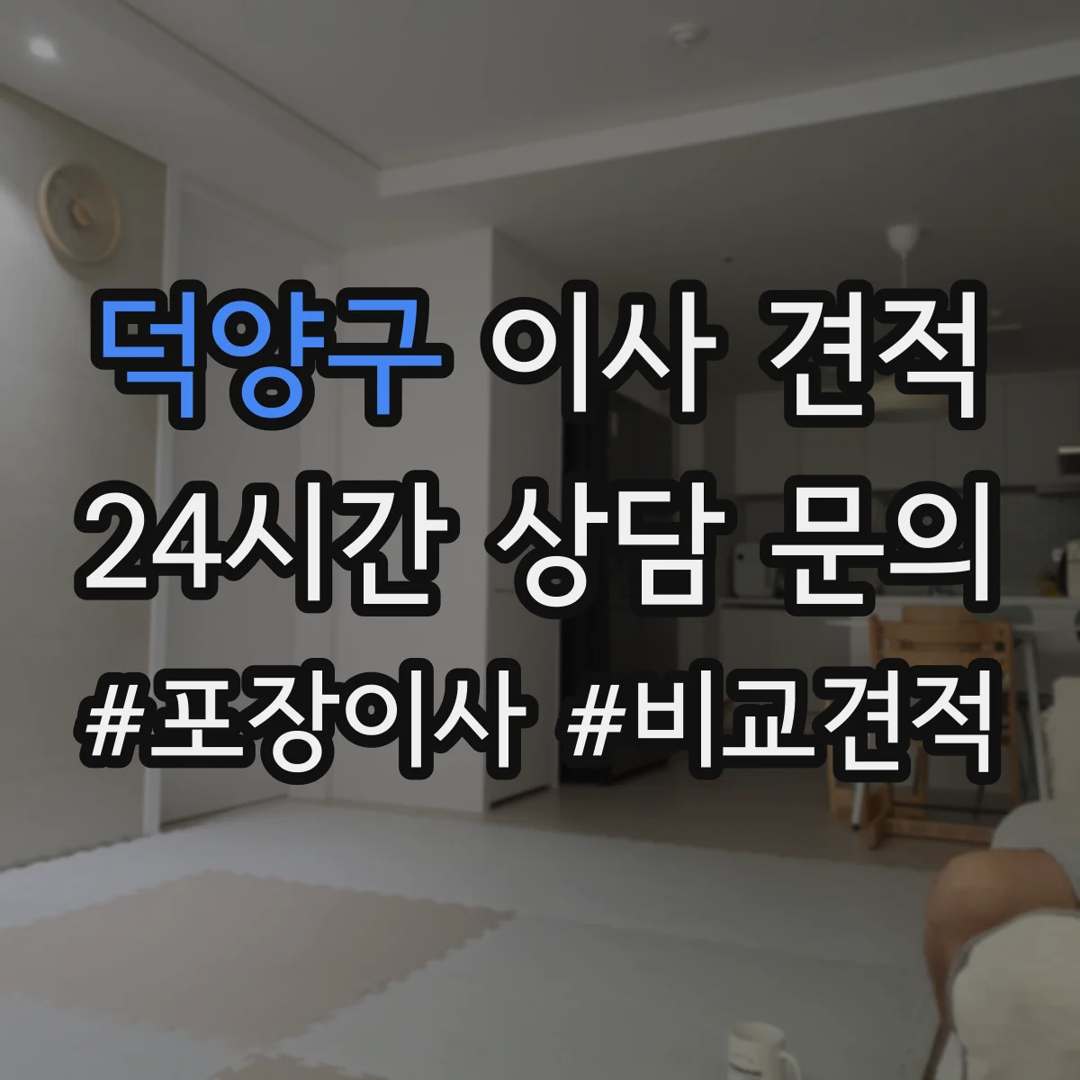 덕양구 이사 견적