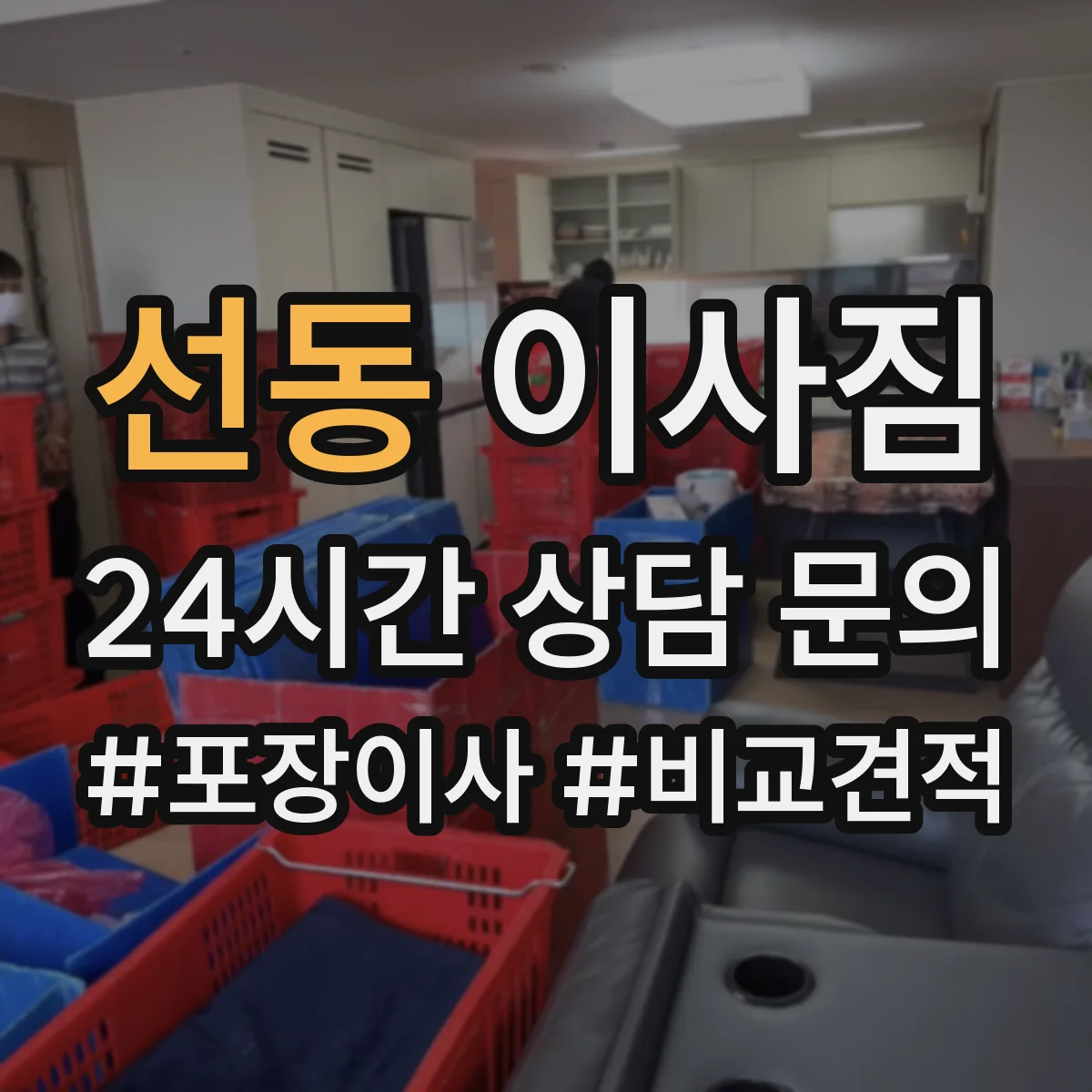 선동 이사짐