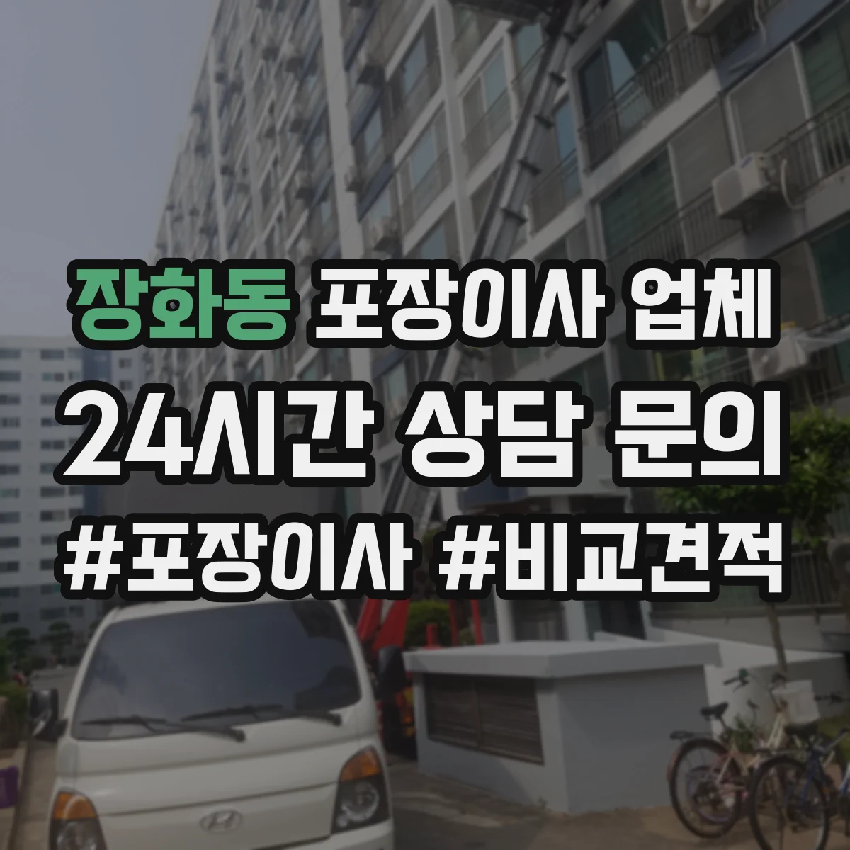 장화동 포장이사 업체
