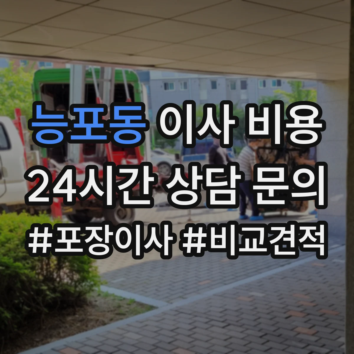 능포동 이사 비용