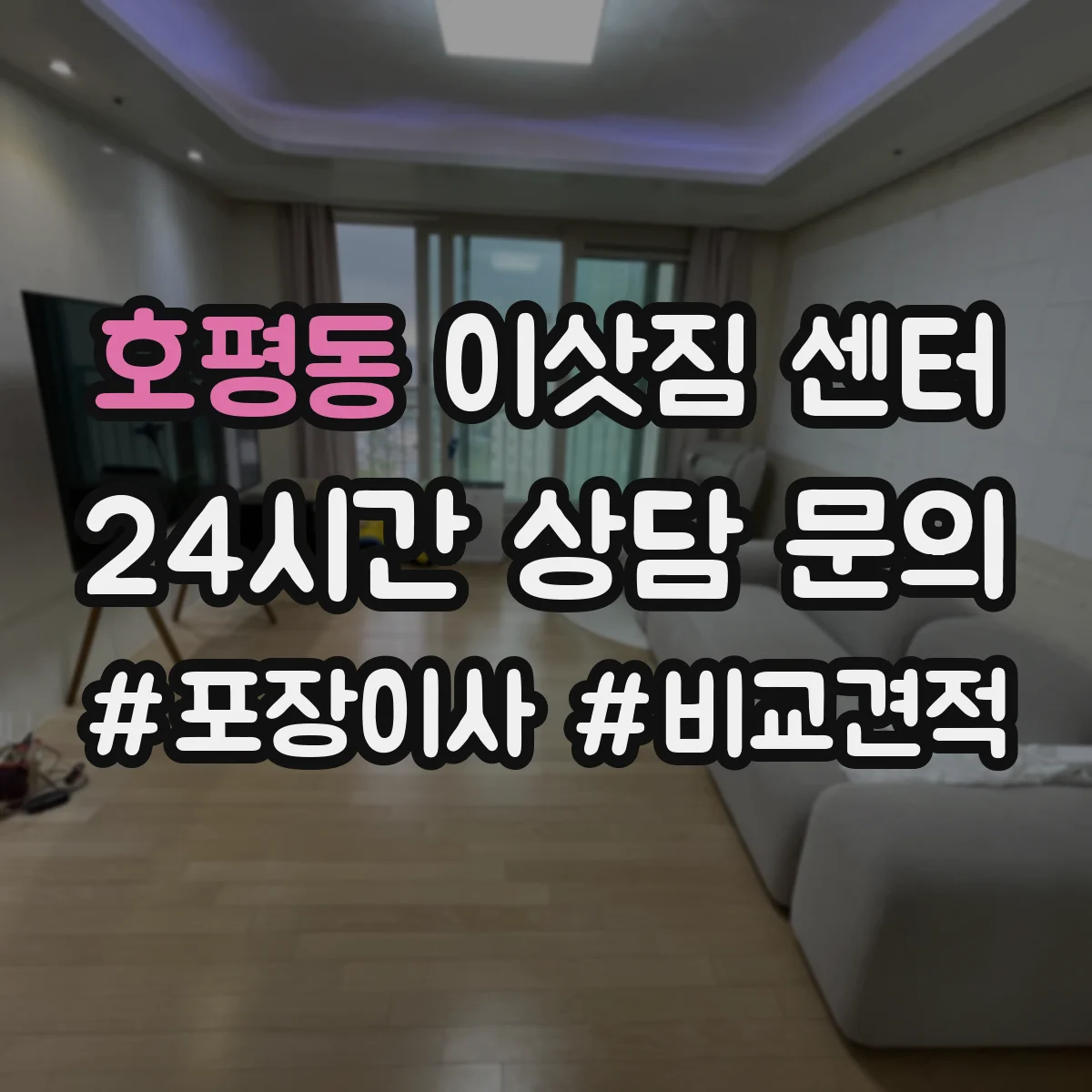 호평동 이삿짐 센터