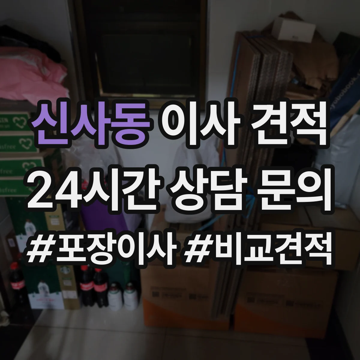 신사동 이사 견적