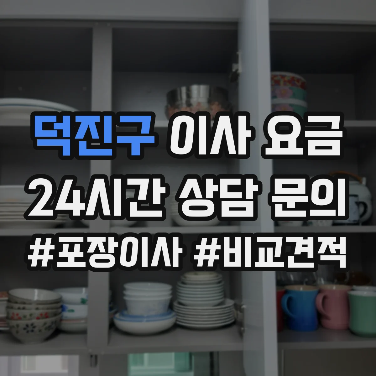 덕진구 이사 요금