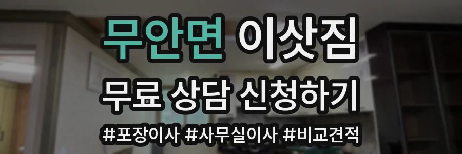 무안면 이삿짐