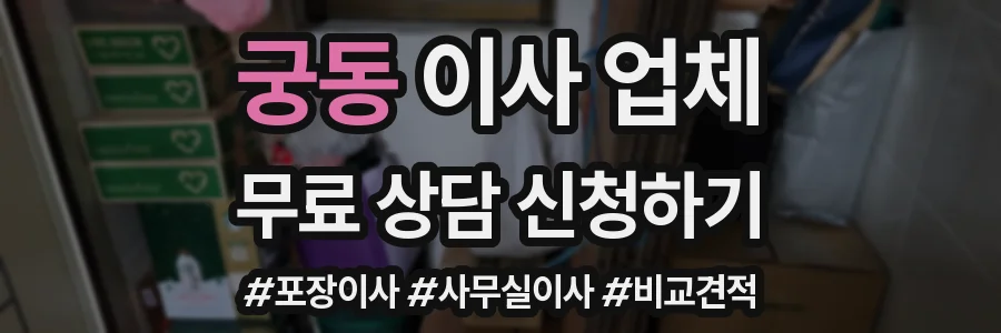 궁동 이사 업체