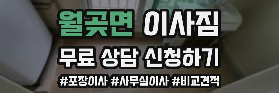 월곶면 이사짐