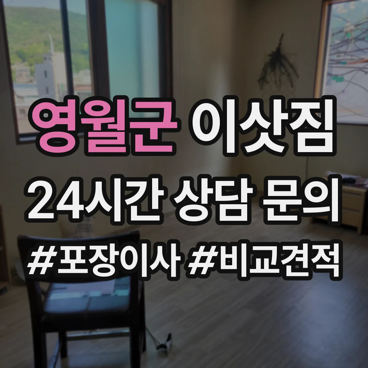 영월군 이삿짐