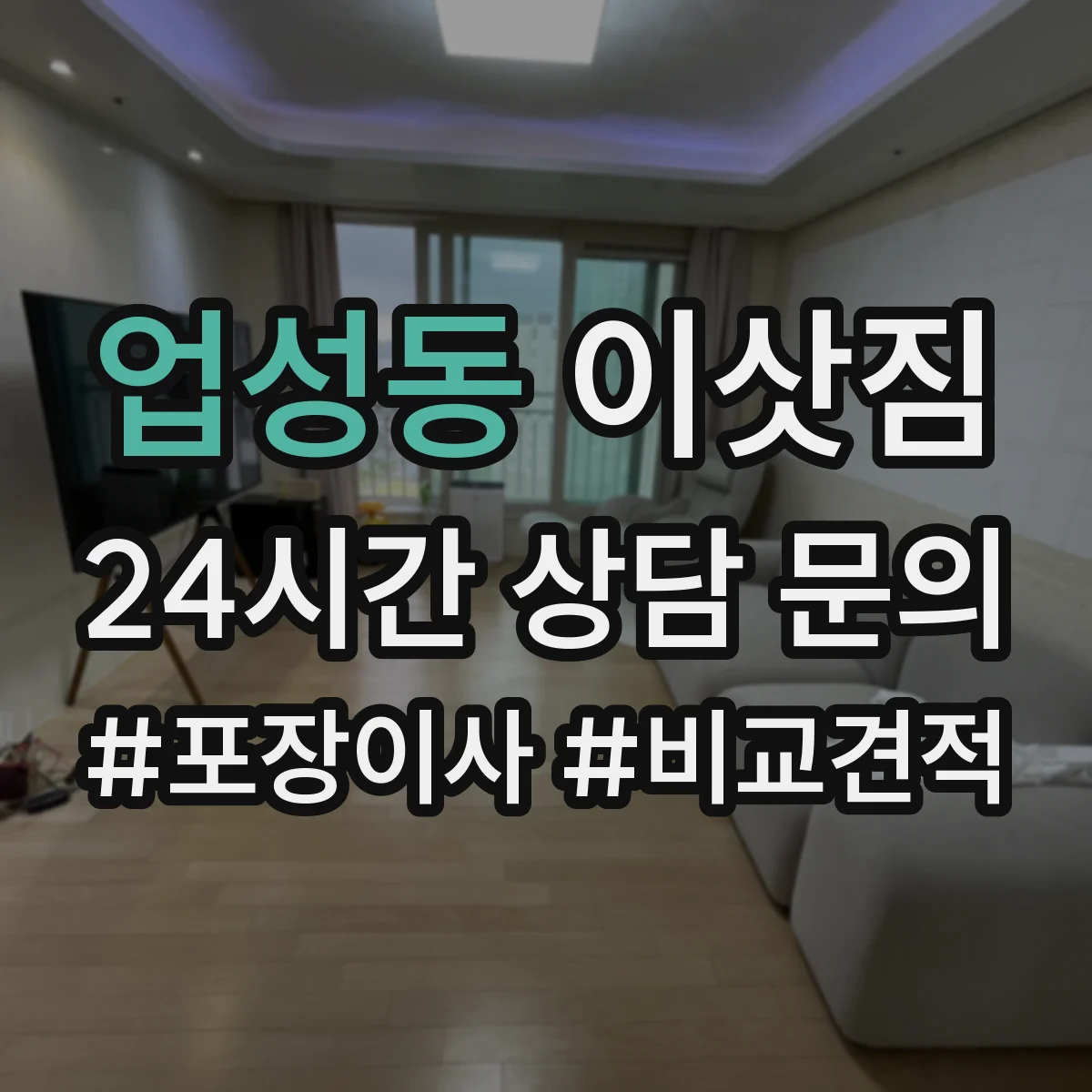 업성동 이삿짐