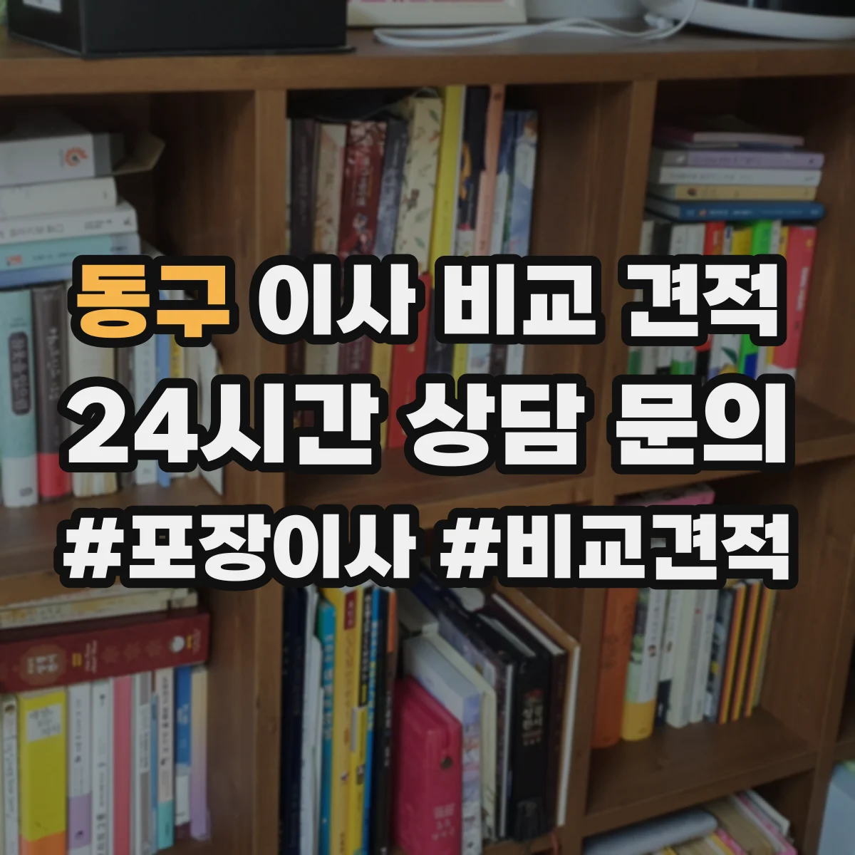 동구 이사 비교 견적