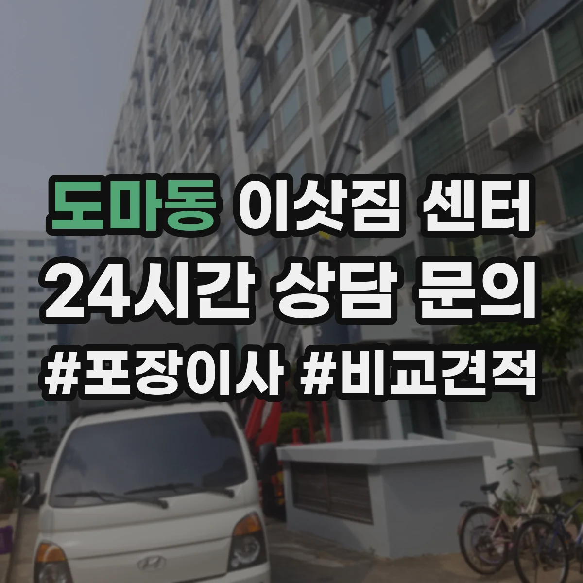 도마동 이삿짐 센터