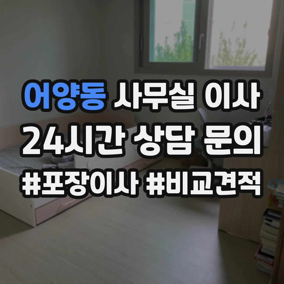 어양동 사무실 이사