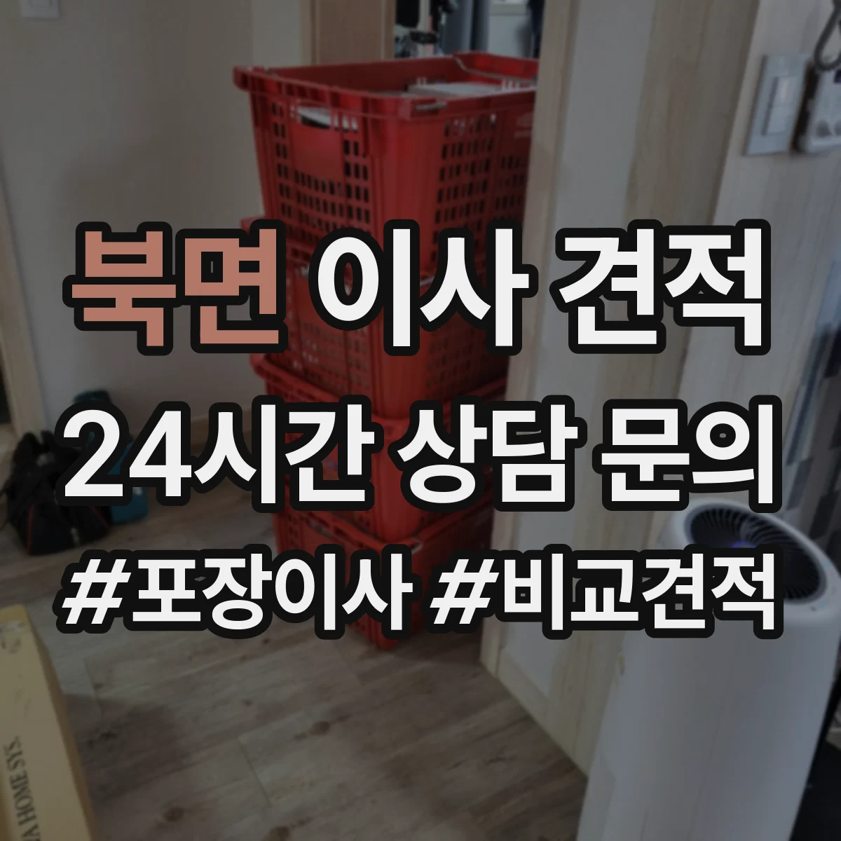 북면 이사 견적
