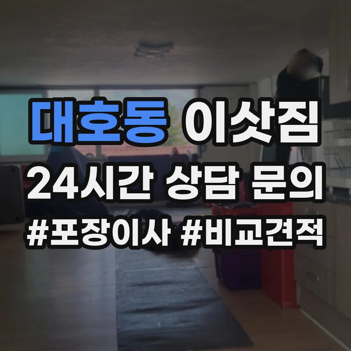 대호동 이삿짐