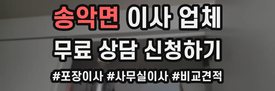 송악면 이사 업체
