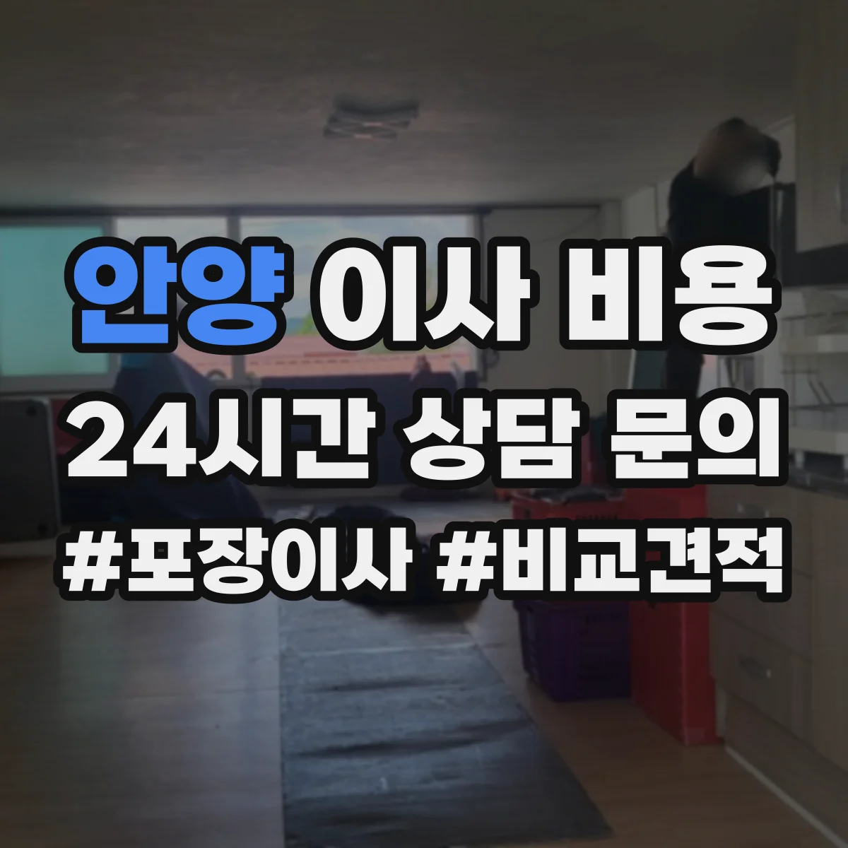 안양 이사 비용