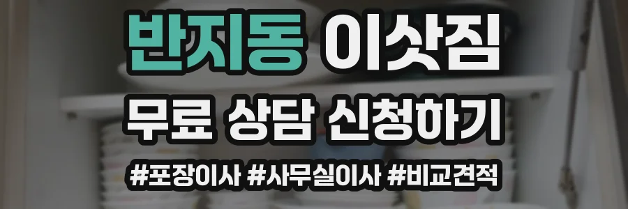 반지동 이삿짐