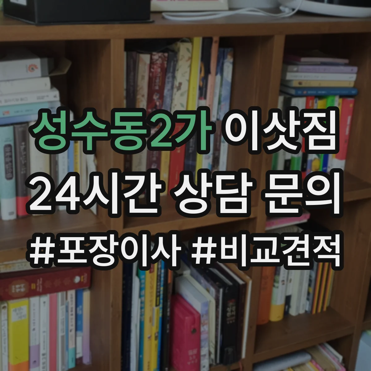 성수동2가 이삿짐