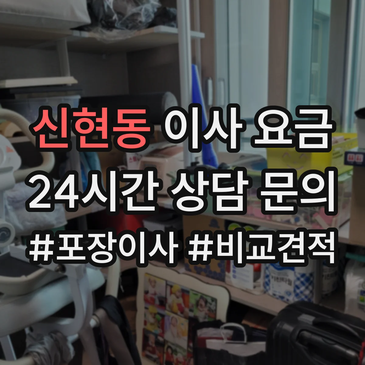 신현동 이사 요금