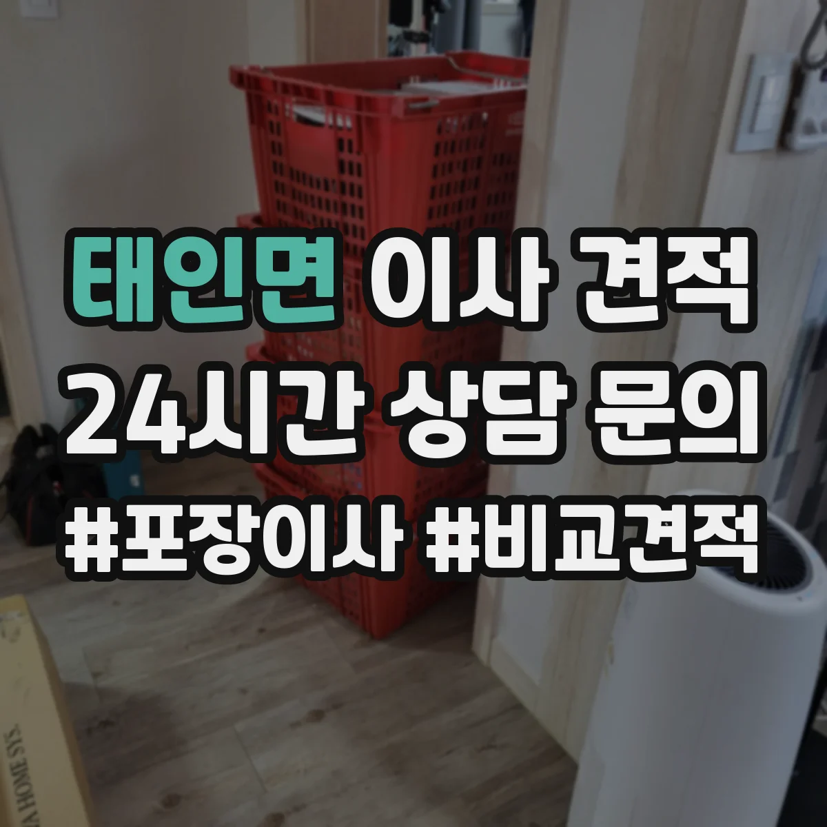 태인면 이사 견적