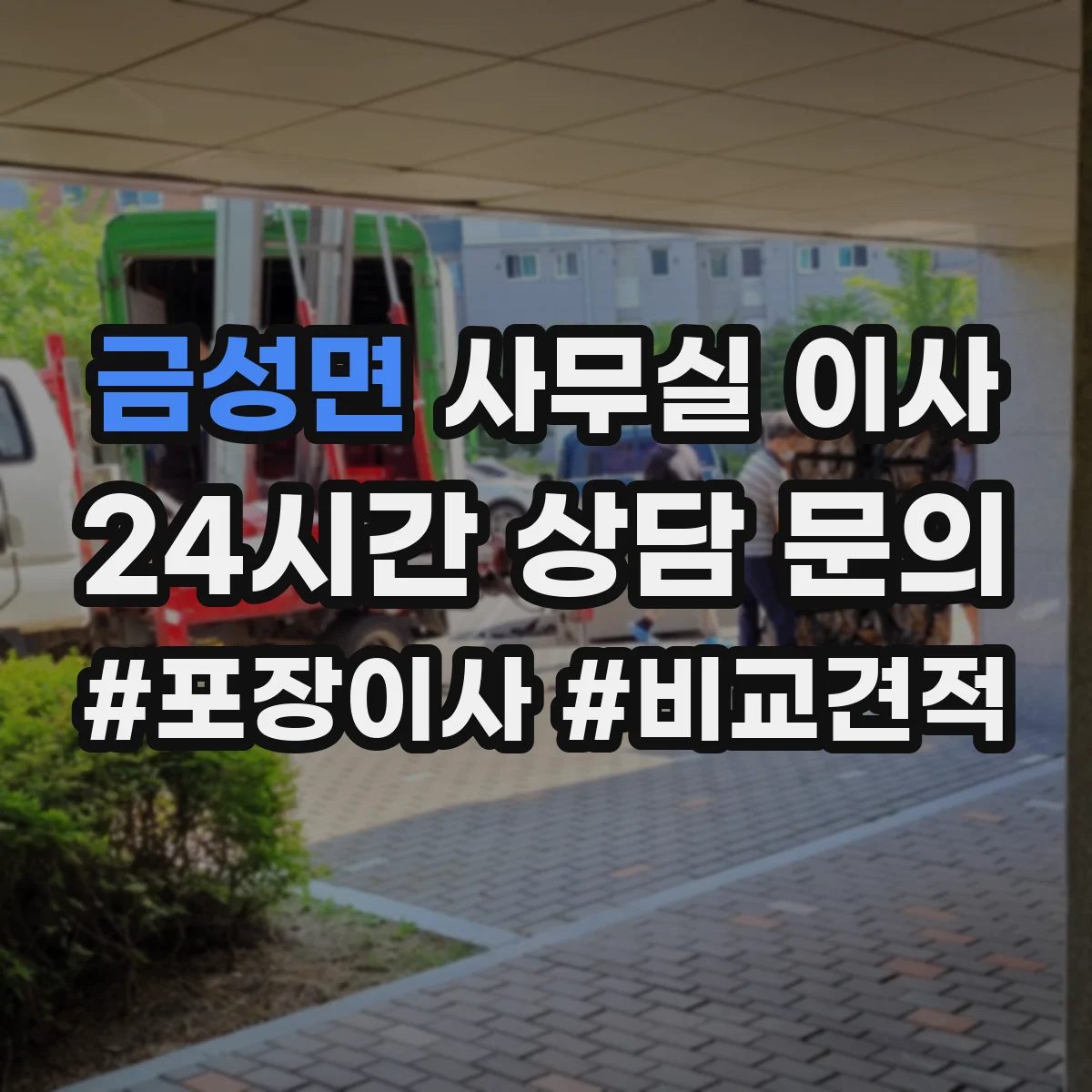 금성면 사무실 이사