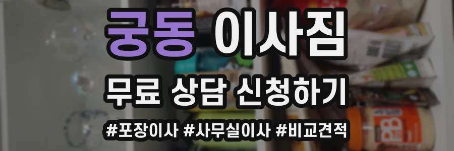 궁동 이사짐