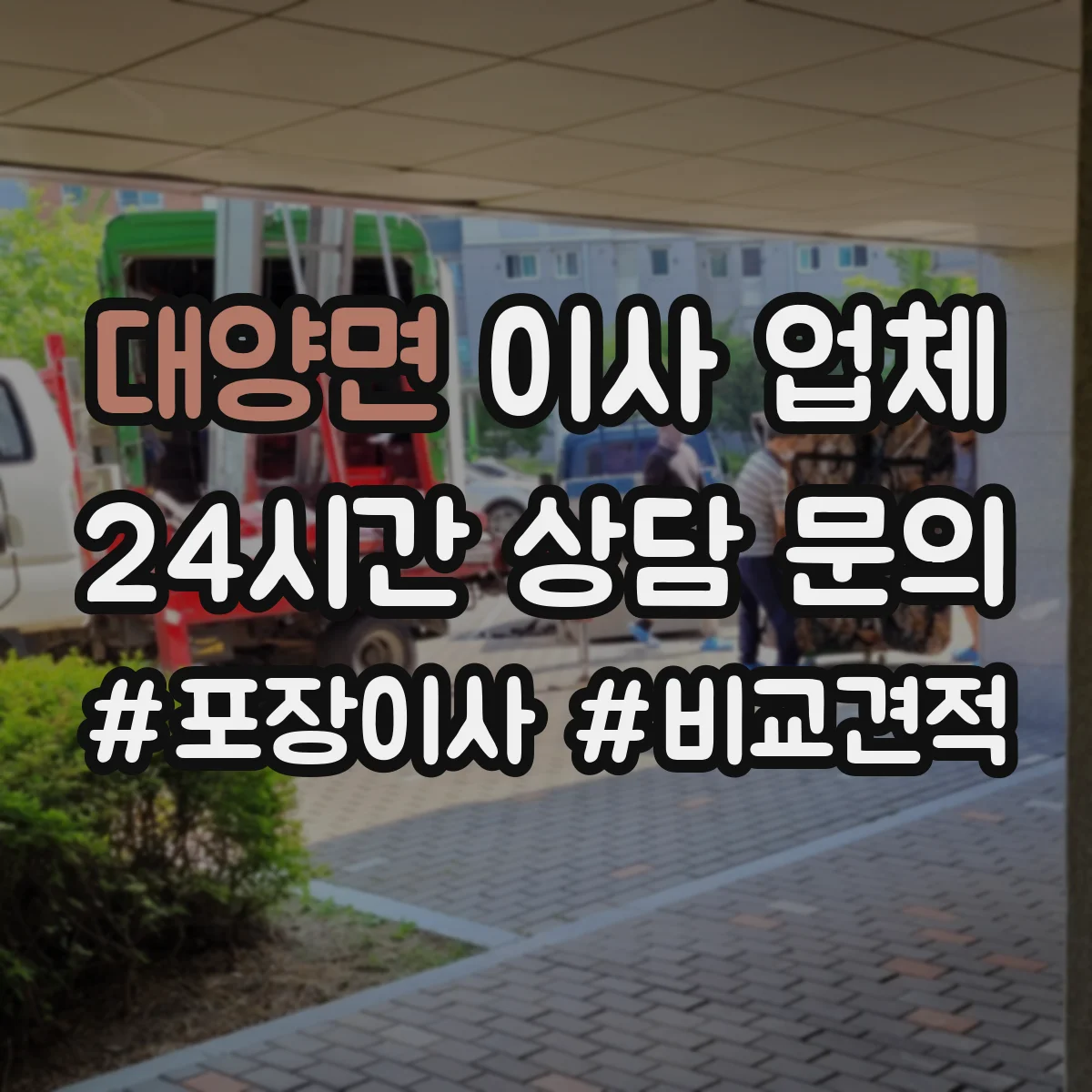 대양면 이사 업체