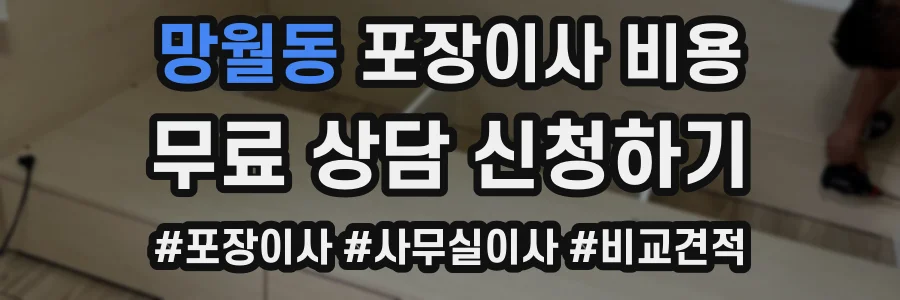 망월동 포장이사 비용