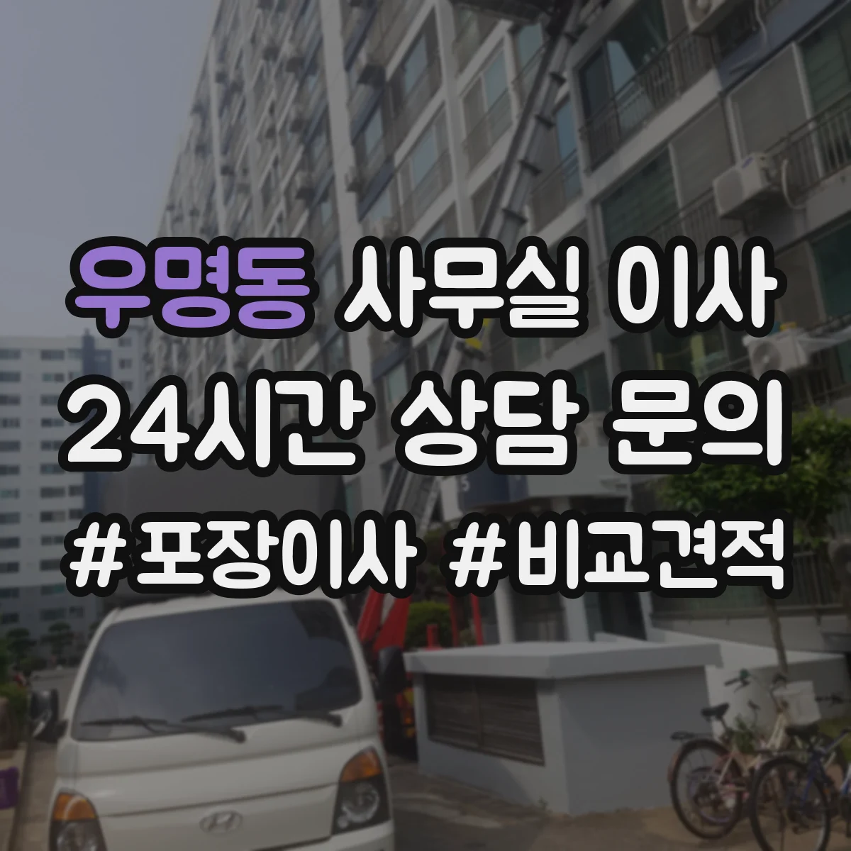 우명동 사무실 이사