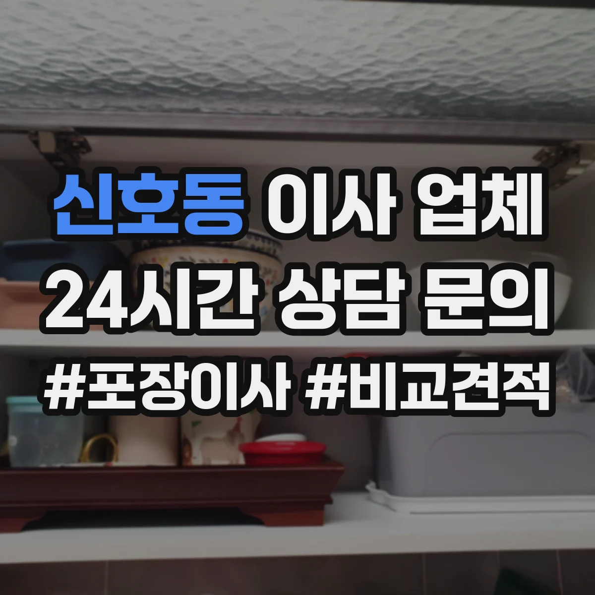 신호동 이사 업체