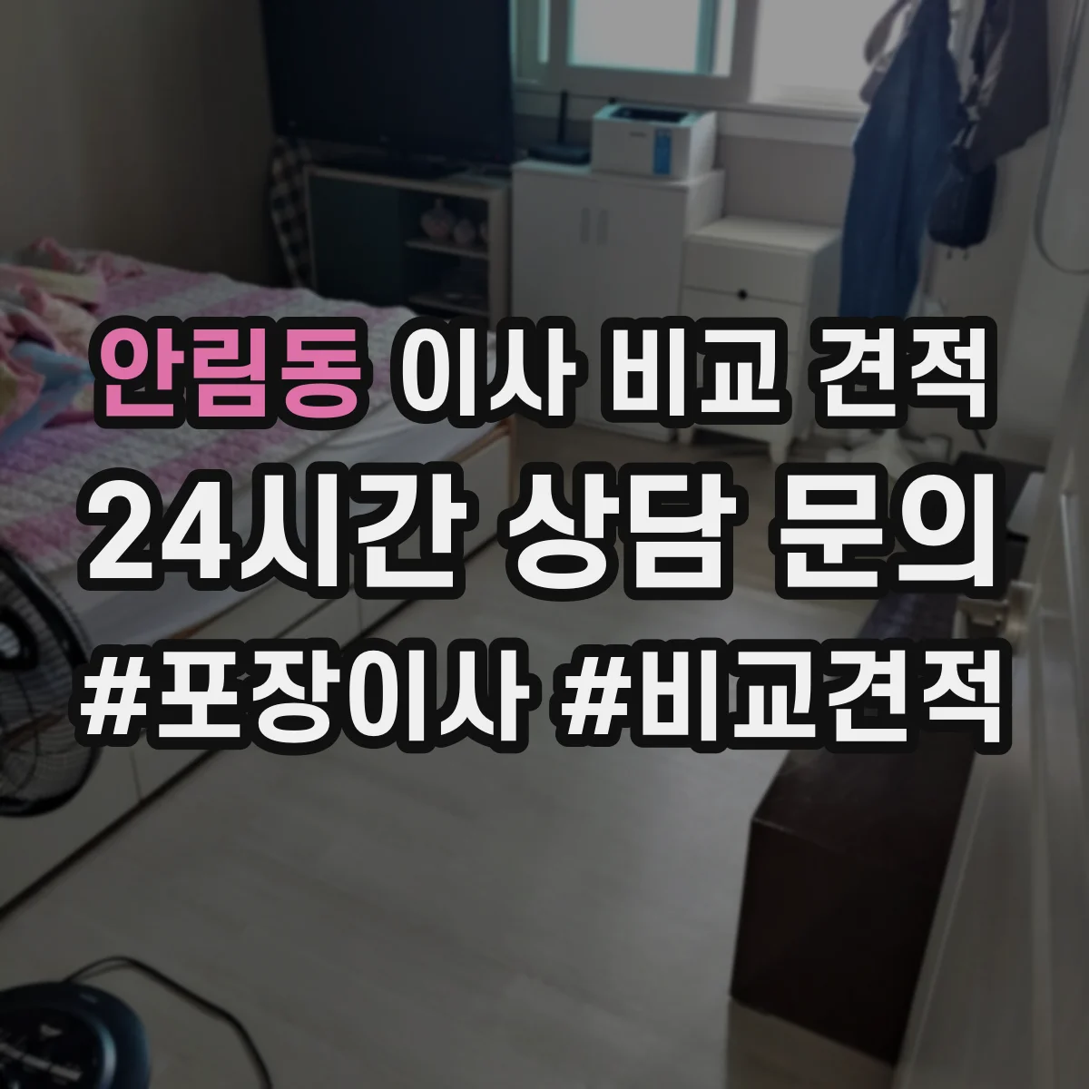 안림동 이사 비교 견적