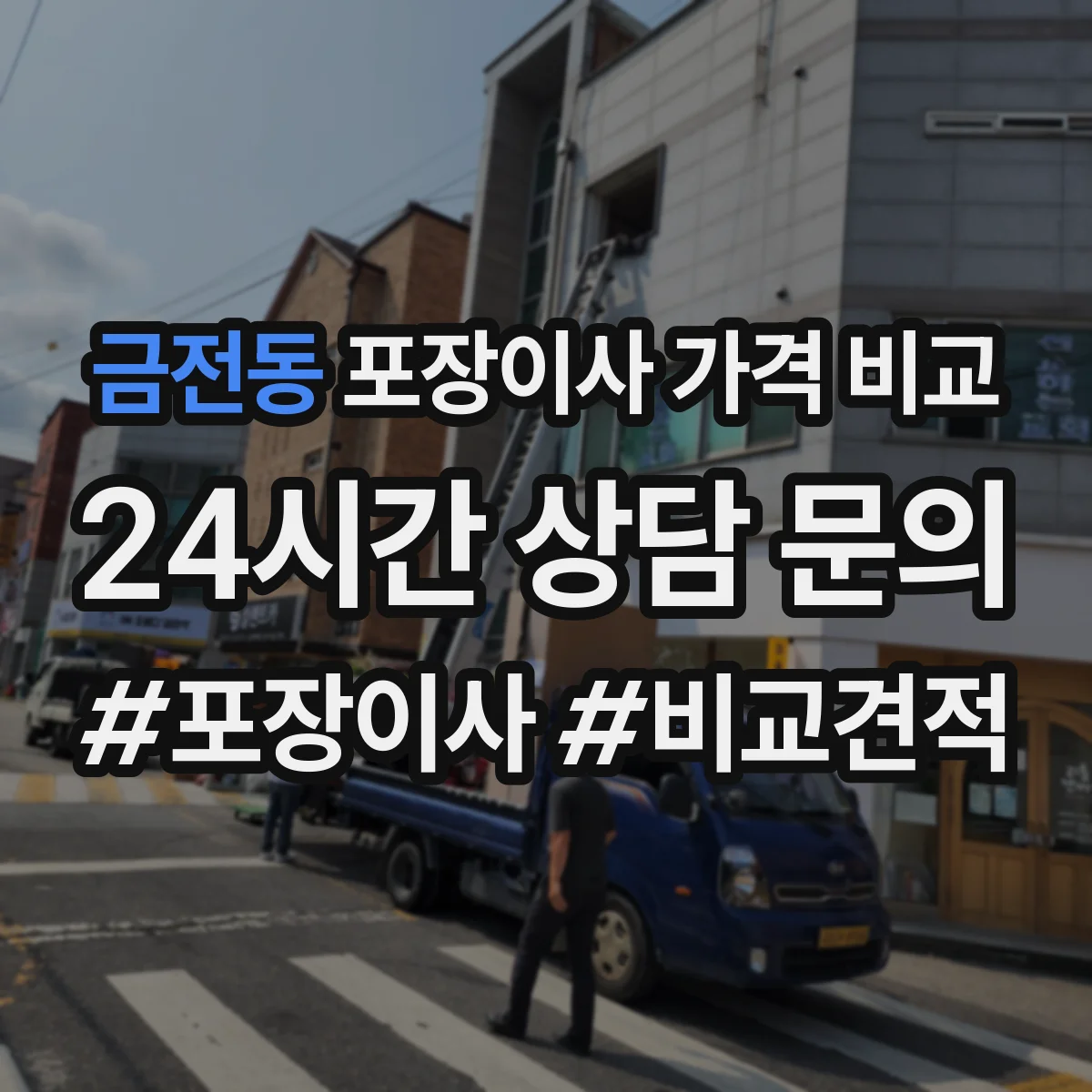금전동 포장이사 가격 비교