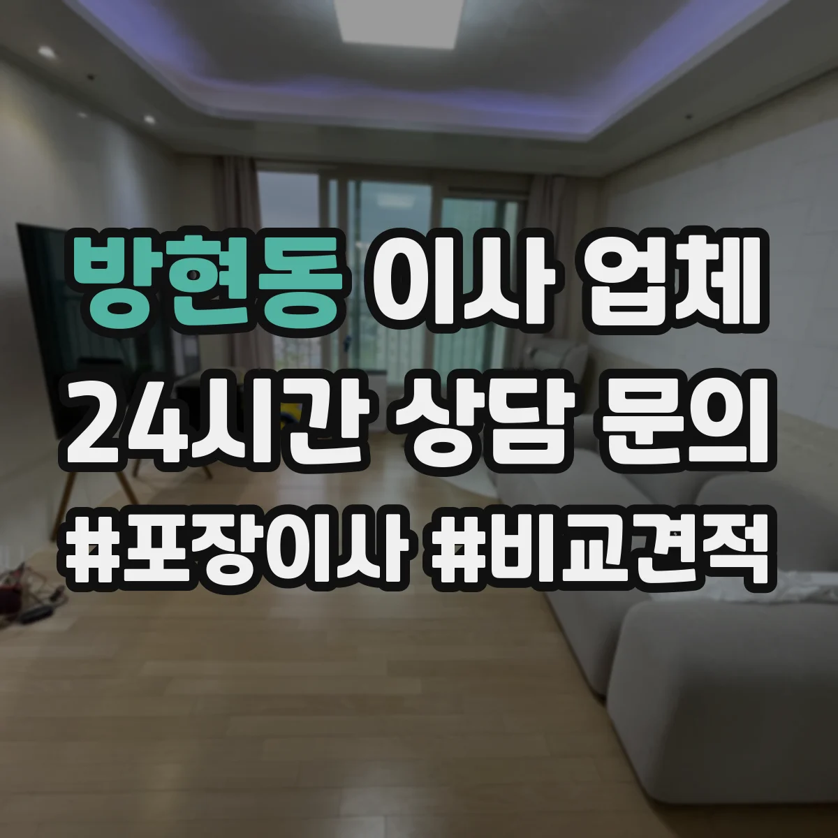 방현동 이사 업체