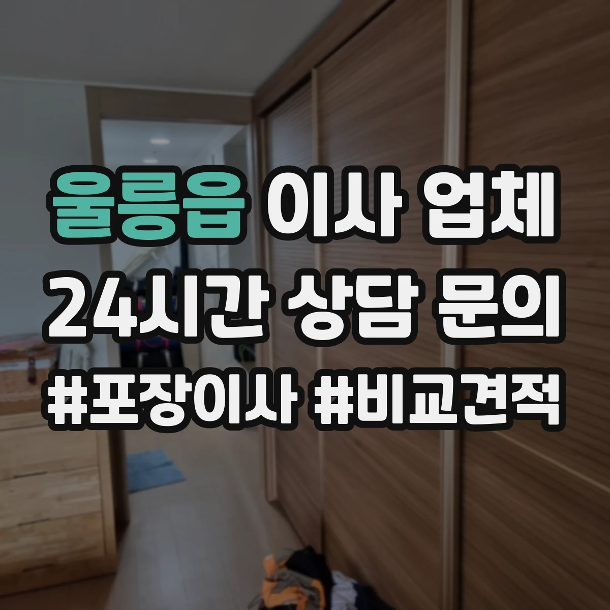 울릉읍 이사 업체