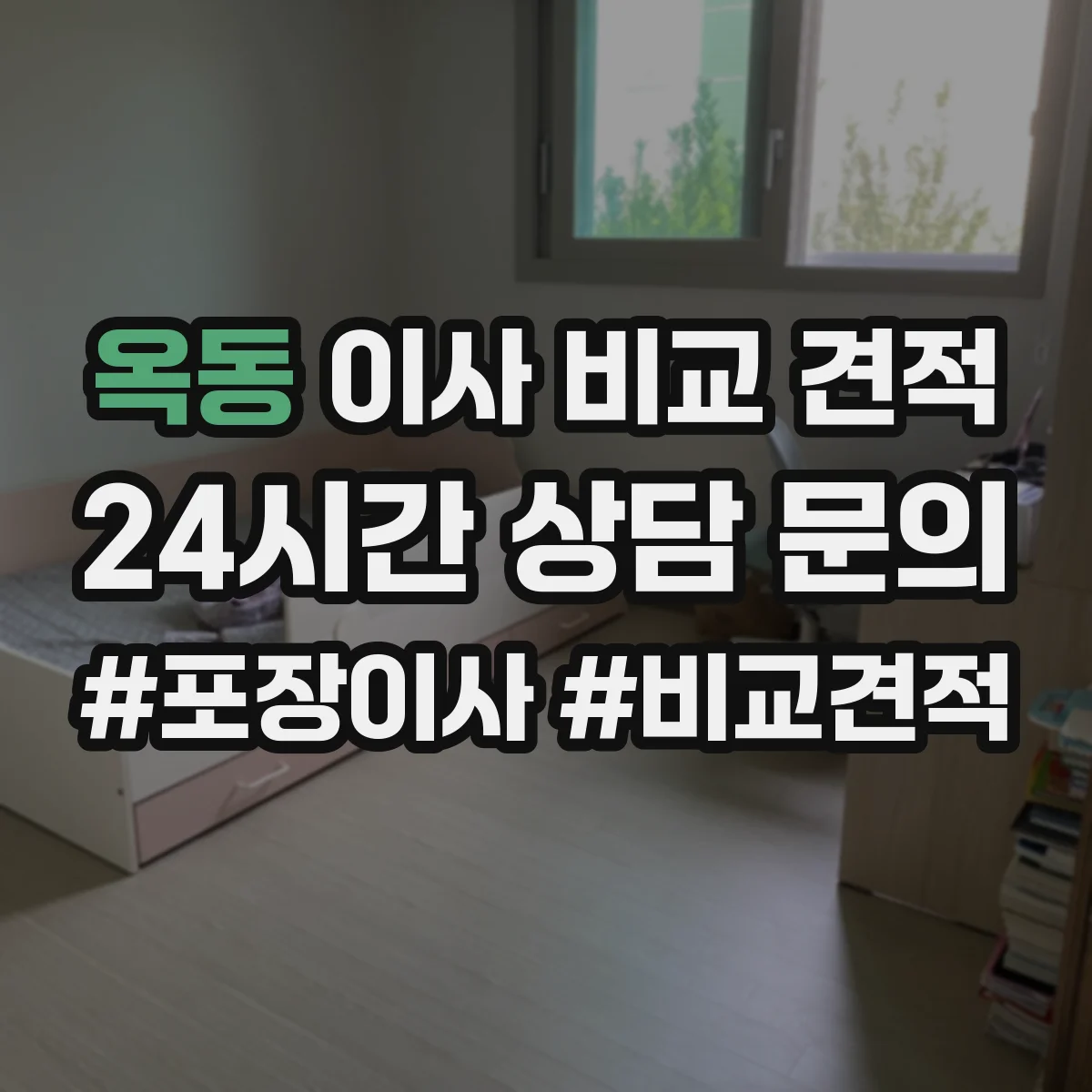 옥동 이사 비교 견적