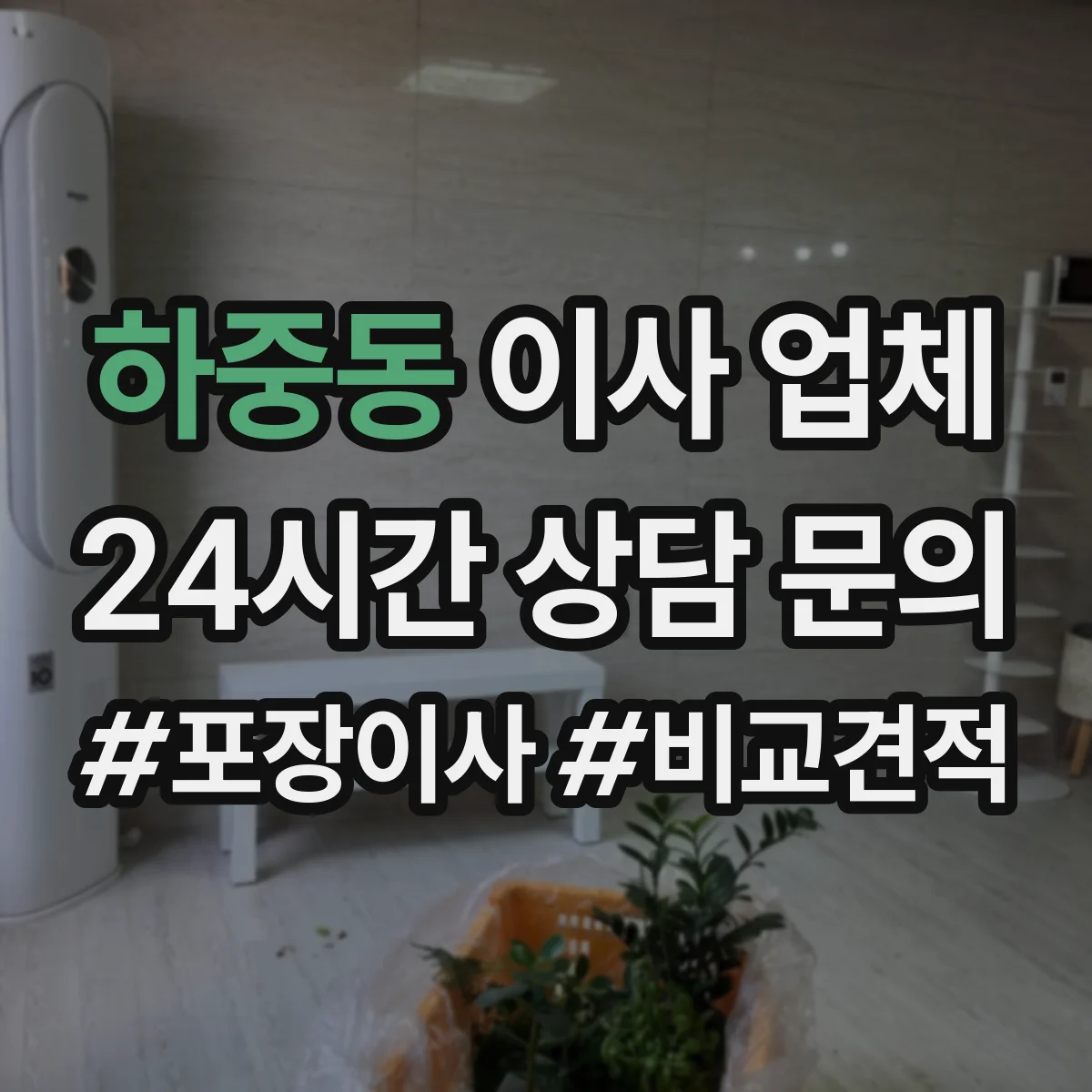 하중동 이사 업체