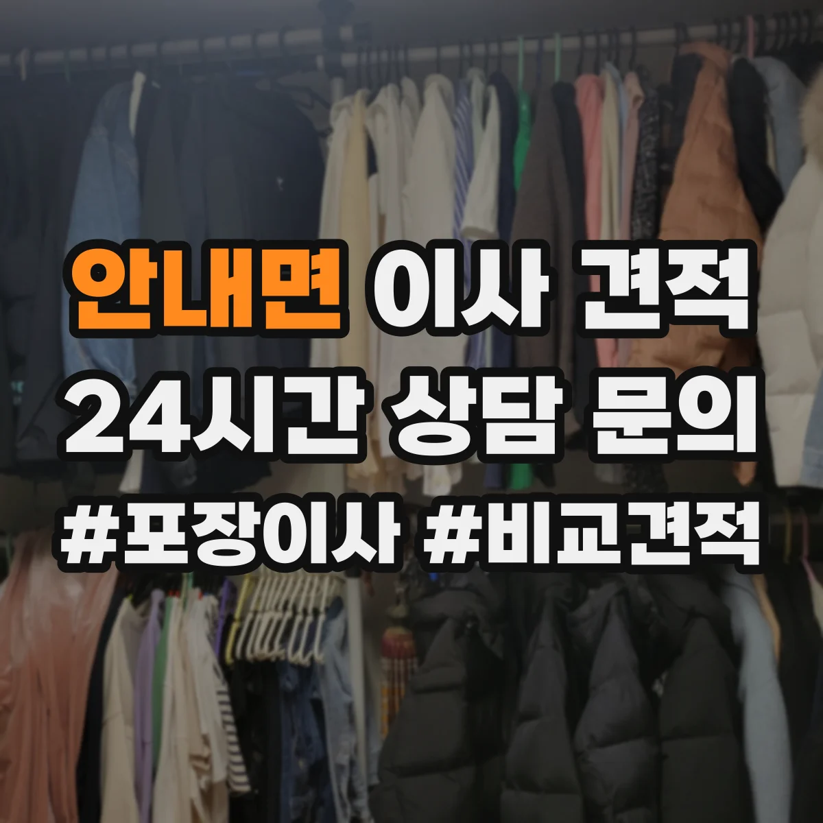 안내면 이사 견적
